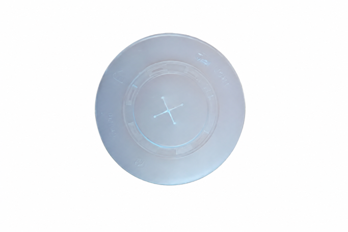 16oz/22oz Flat PS Lids X-Slot 90mm