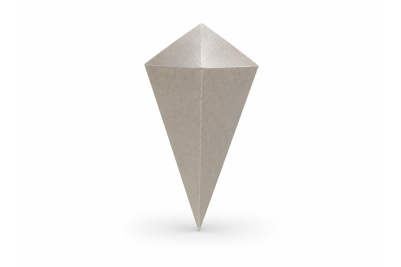 Medium Brown/Kraft Recyclable Cones