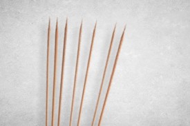 7″ Wooden Biodegradable Skewers