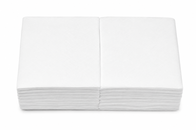 30cm White Paper Biodegradable 1 PLY Napkins