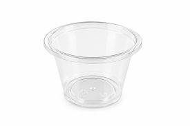 1oz Clear Plastic...
