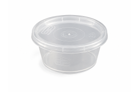 12oz Clear Plastic...