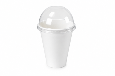 12oz White Paper Recyclable Cups (Cold Drink)