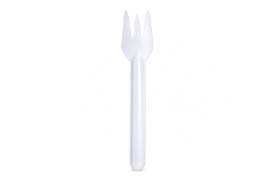 White Paper Recyclable Forks