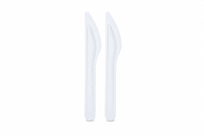 White Paper Recyclable Knives