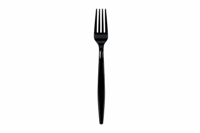 Regular Black Plastic Recyclable Luxury Forks