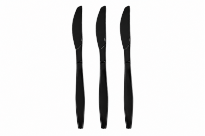 Regular Black Plastic Recyclable Luxury Knives