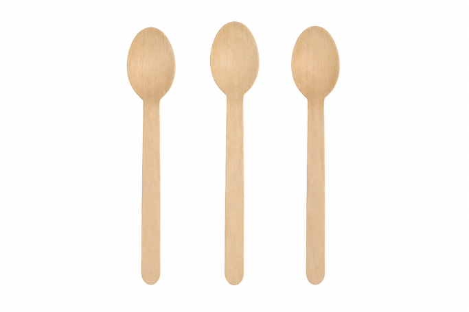 Regular Wooden Biodegradable Spoons