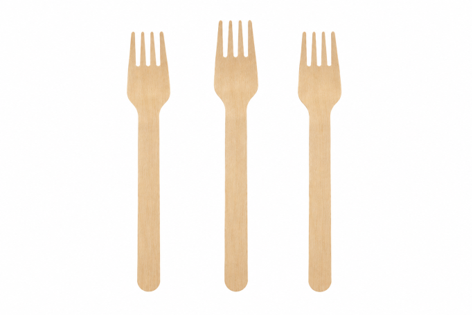 Regular Wooden Biodegradable Forks
