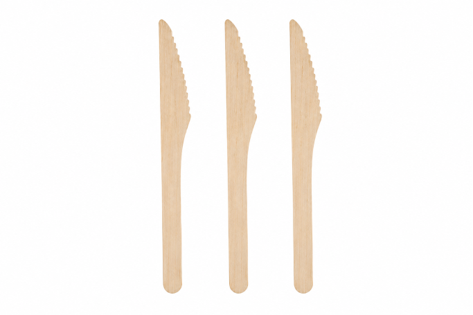 Regular Wooden Biodegradable Knives
