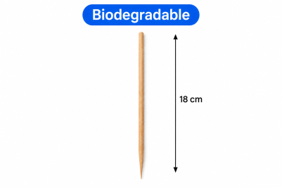 7inch Wooden Biodegradable Skewers