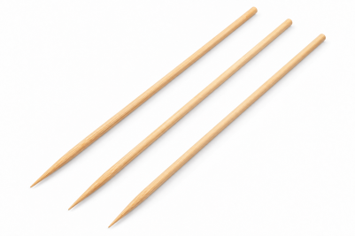 8 inch Wooden Biodegradable Skewers