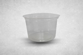 16oz Clear Plastic Recyclable MD16 Deli Pots