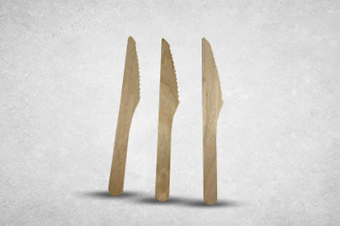 Regular Wooden Biodegradable Knives
