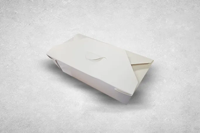Regular White Recyclable No.6 Takeaway Boxes