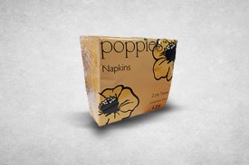 33cm Yellow Paper Biodegradable Luxury 2PLY Napkins