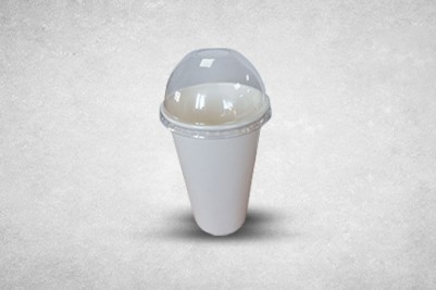 12oz White Paper Recyclable Cups