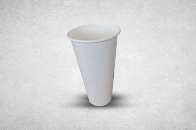 20oz White Paper Recyclable Cups
