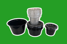 Plastic Takeaway Sauce Pots