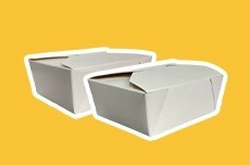 White Takeaway Boxes